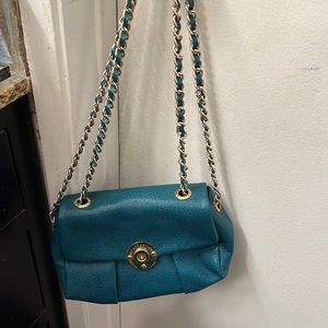 Henri Bendel leather pebble crossbody